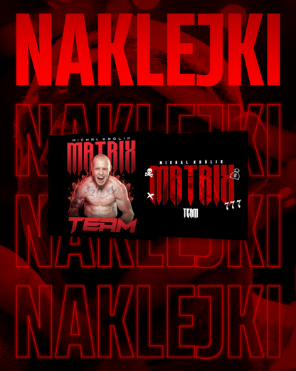 Naklejki (4 sztuki) - MATRIX™