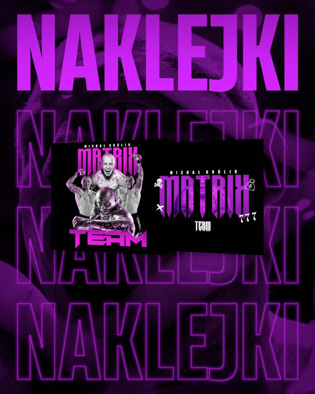 Naklejki (4 sztuki) - MATRIX™